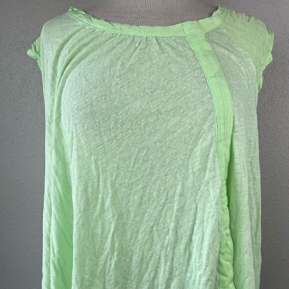 NWOT Linen Blend Tunic Top Size XS - Picture 2 of 8